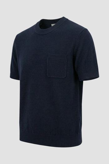 Maglia girocollo in seta bouclé - 2