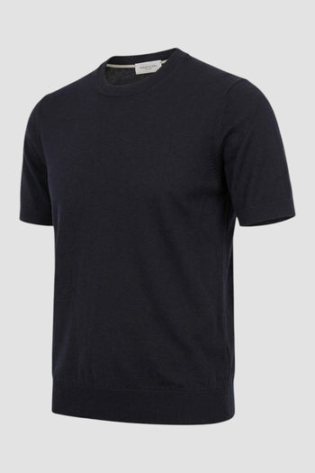 Maglia girocollo in seta e cotone - 2
