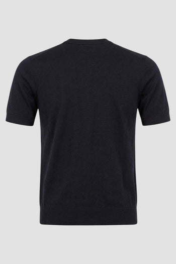 Maglia girocollo in seta e cotone - 3