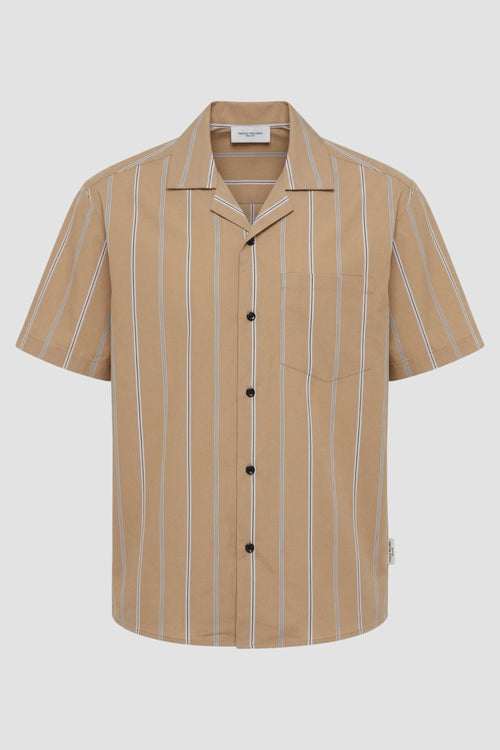 Camicia Boxy Fit in cotone a righe
