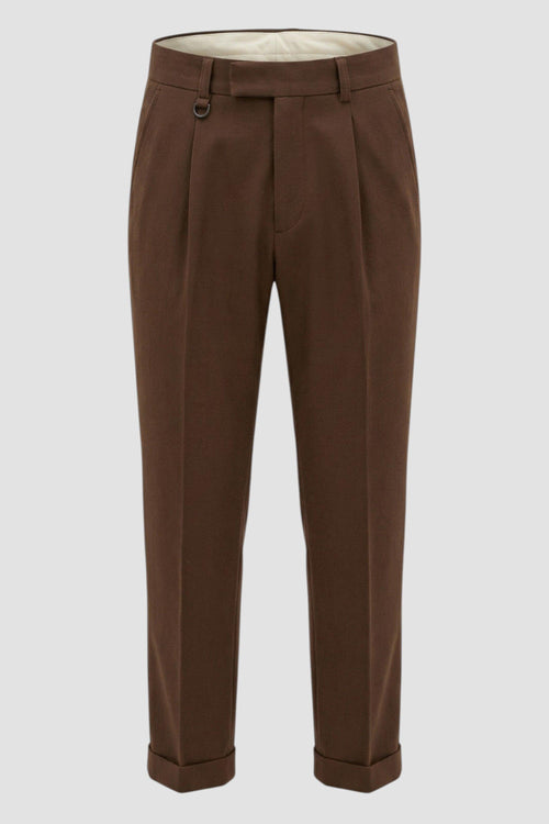 Pantalone Chino in lino stretch