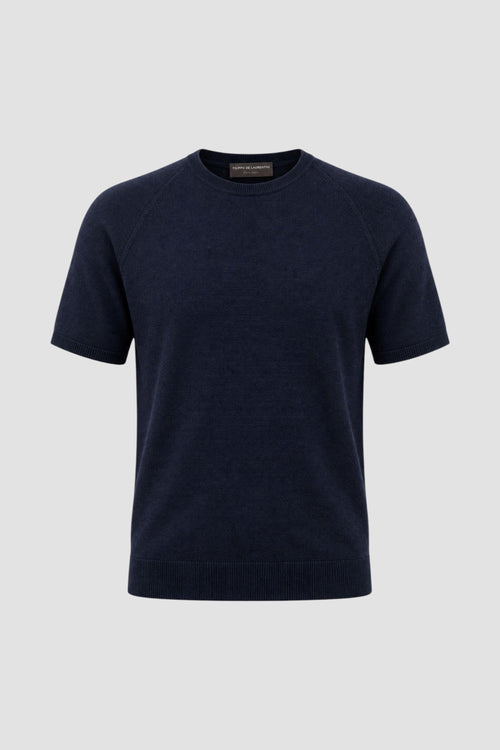 Maglia in lino e cotone
