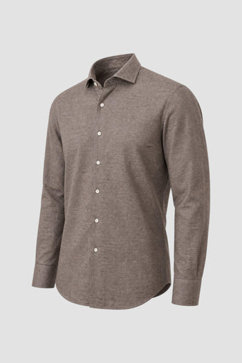 Camicia in cotone e lino - 2