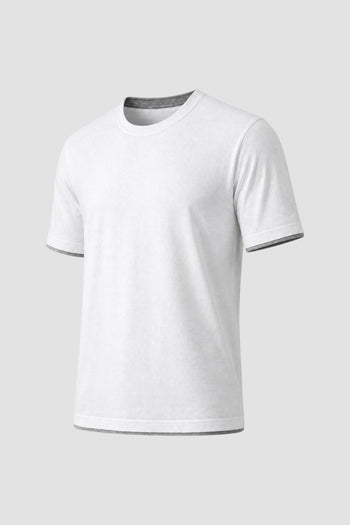 T-shirt con profili a contrasto - 2