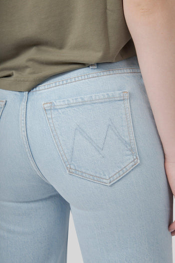 Jeans The Hustler Roller Skimp Fray Blu Chiaro Donna - 7