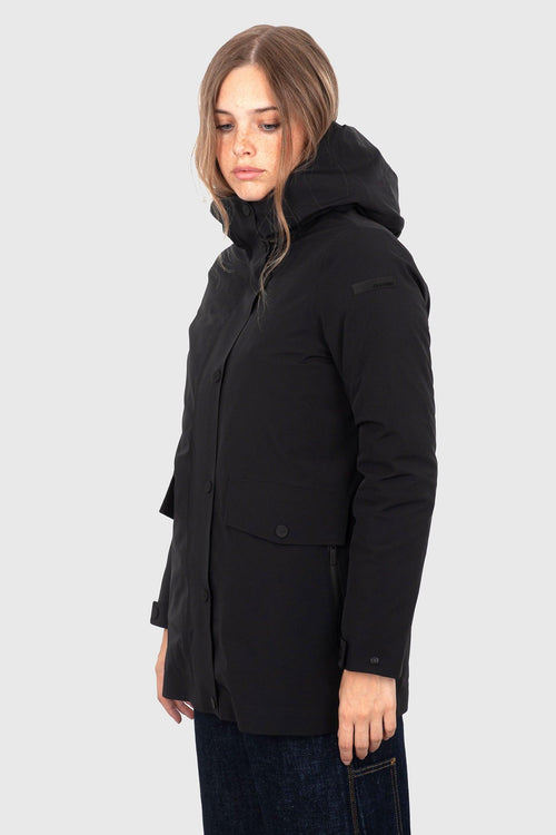 Piumino Egg Floating Parka Wom Nero Donna