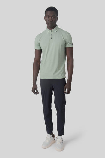 Polo Doticon Verde Uomo - 4