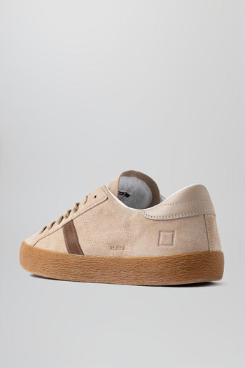 Sneaker Hill Low Suede Beige Uomo - 5