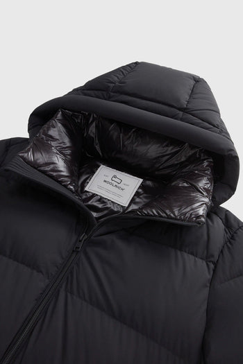 Piumino Sierra Supreme In Nylon Elasticizzato Nero Uomo - 6