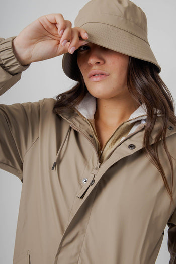 Fishtail Jacket Beige Donna - 3