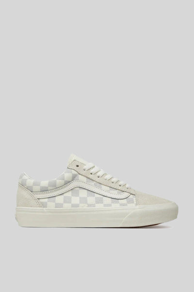 "off The Wall" Sneaker Old Skool Checkboard Grigio Chiaro Unisex