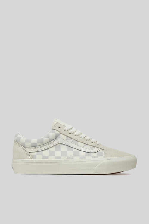 "off The Wall" Sneaker Old Skool Checkboard Grigio Chiaro Unisex