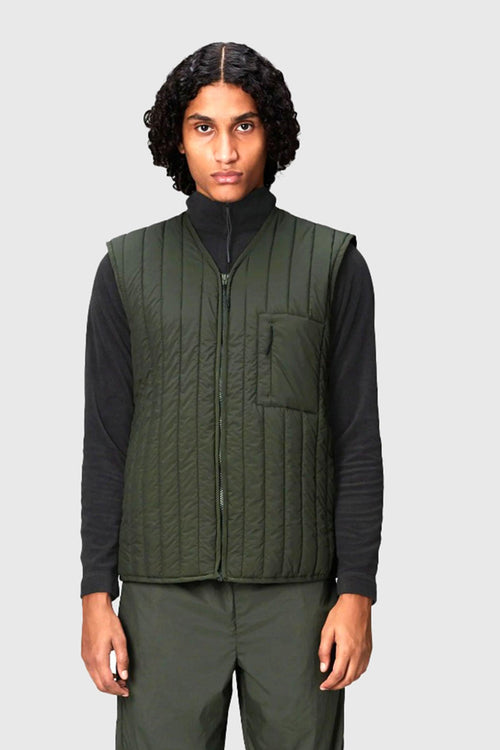 Gilet Banja Liner Verde Donna