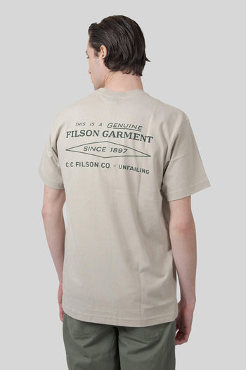 T-shirt Diamond Graphic Tortora Uomo - 4