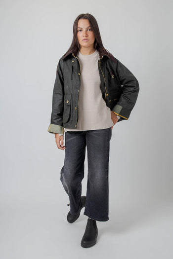 Maglia Girocollo Lana Cashmere Beige Donna - 8