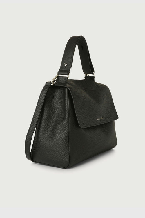 Borsa A Mano Media Sveva In Pelle Soft Nero Donna - 2