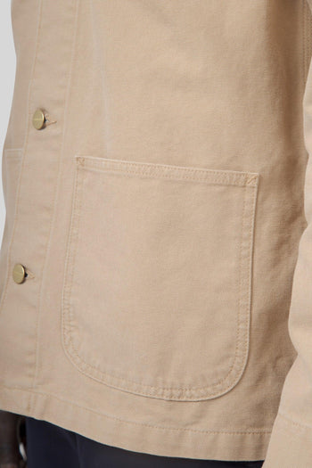 Wip Michigan Coat Beige Chiaro Uomo - 6