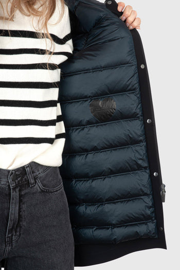 Surflex Winter Down Under Floating Parka Wom Jacket Nero Donna - 5