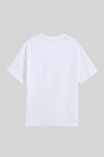 "off The Wall" T-shirt Left Chest Ii Bianco Unisex - 2