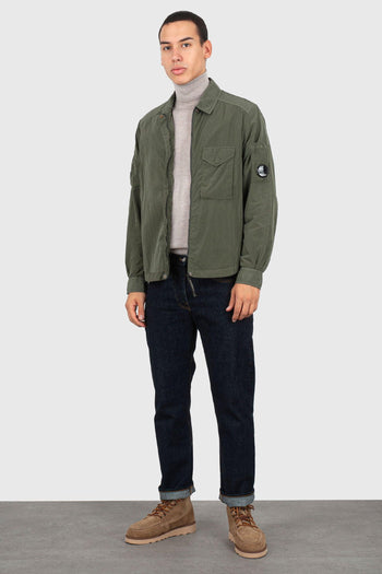 Overshirt Chrome-r Lens Verde Militare Uomo - 7