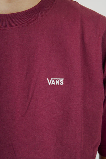 "off The Wall" T-shirt Left Chest Ii Bordeaux Uomo - 2