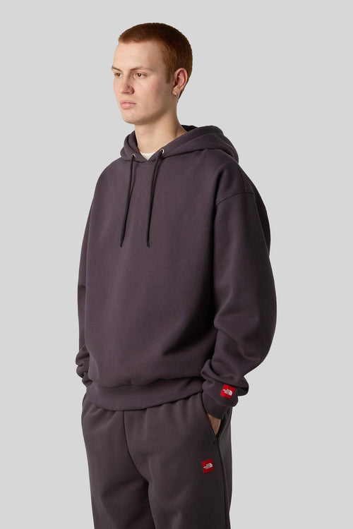 Felpa Hoodie Red Box Antracite Uomo