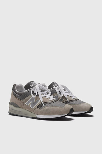Sneaker Made In Usa 997 Core Grigio Uomo - 3