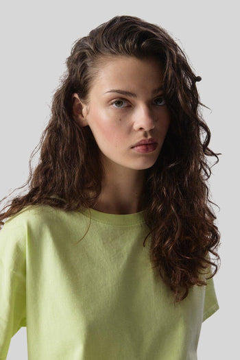 T-shirt Fizvalley Lime Donna - 3