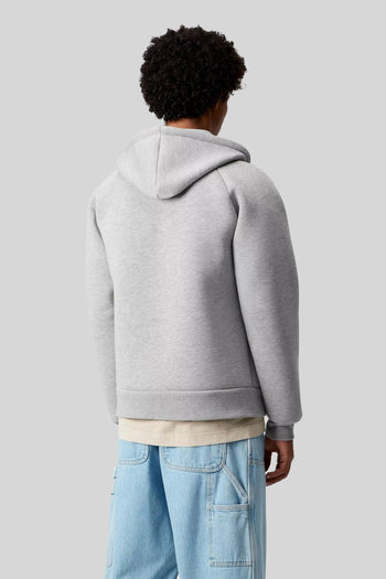 Wip Car-lux Hooded Jacket Grigio Chiaro Uomo - 3