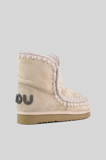 Eskimo 18 Glitter Logo Rosa Chiaro Donna - 3