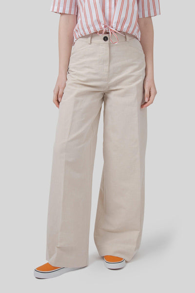 Lynco Livia Wom Pant Sabbia Donna