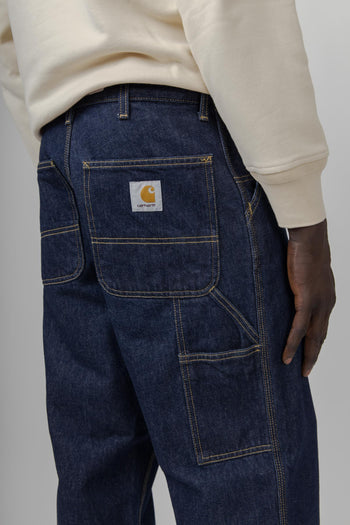 Wip Single Knee Pant Blu Scuro Uomo - 2