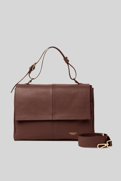 Borsa Elettra Task Cioccolato Donna