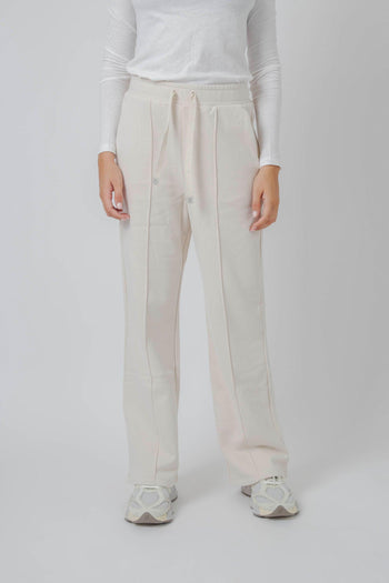 Max Mara Pantalone In Felpa Avorio Donna - 6