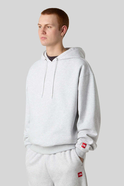 Felpa Hoodie Red Box Grigio Uomo