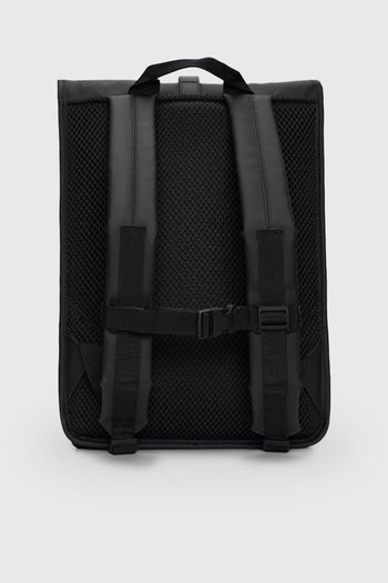 Rolltop Rucksack Nero Unisex - 2