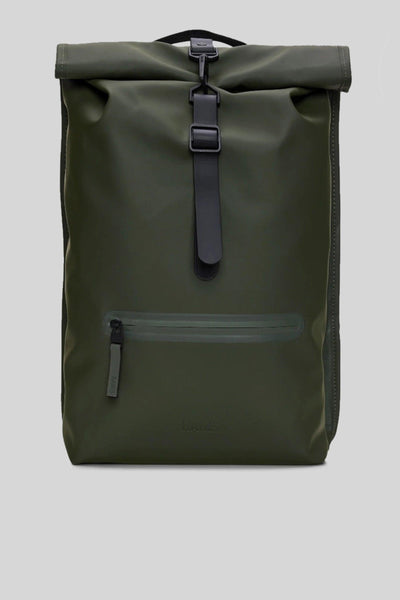 Rolltop Rucksuck Verde Scuro Unisex