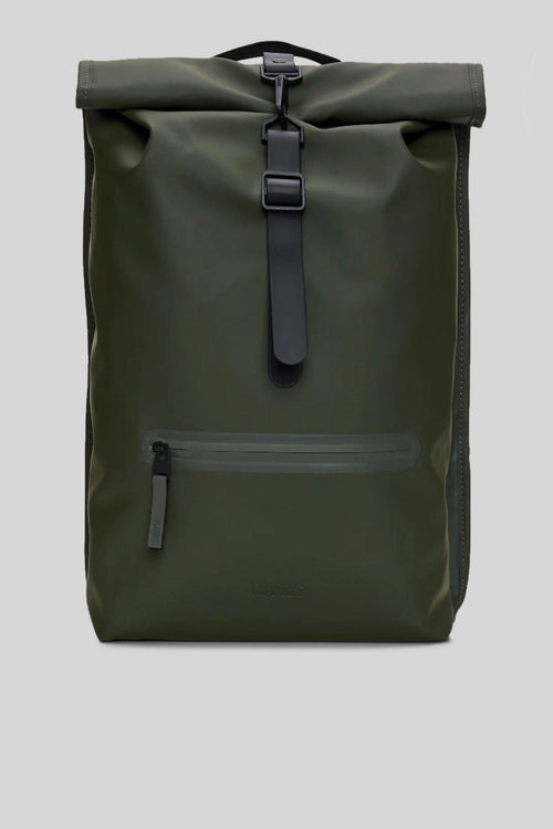 Rolltop Rucksuck Verde Scuro Unisex