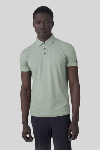 Polo Doticon Verde Uomo - 6