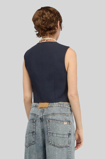 Gilet Margarita Blu Donna - 3