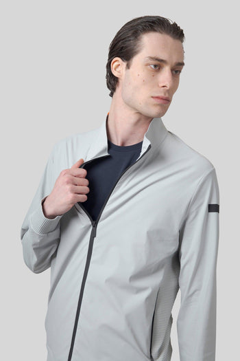 Felpa Surflex Soft Touch Full Zip Grigio Chiaro Uomo - 3
