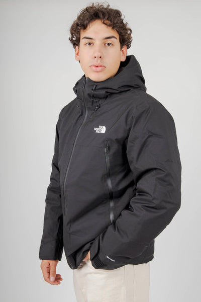 Tnf Range Down Hooded Jacket Nero Uomo
