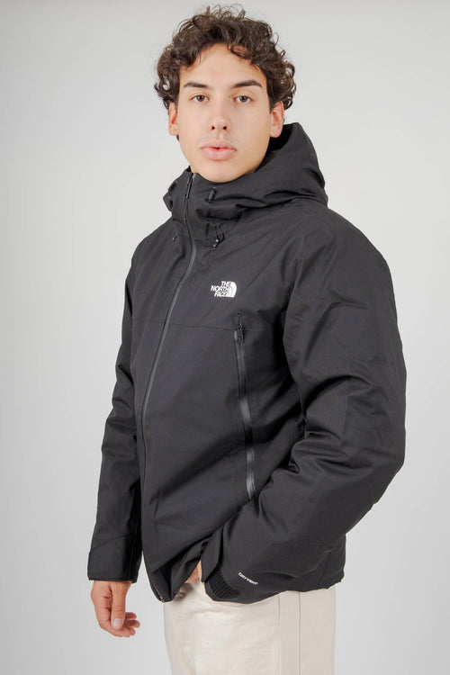 Tnf Range Down Hooded Jacket Nero Uomo