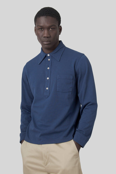 Polo Grayson Indigo Uomo