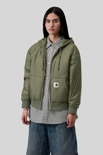 Wip W' Hooded Gadd Jacket Verde Donna - 3