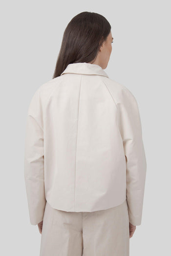 Giacca Bacus In Tela Di Cotone Ghiaccio Donna - 5