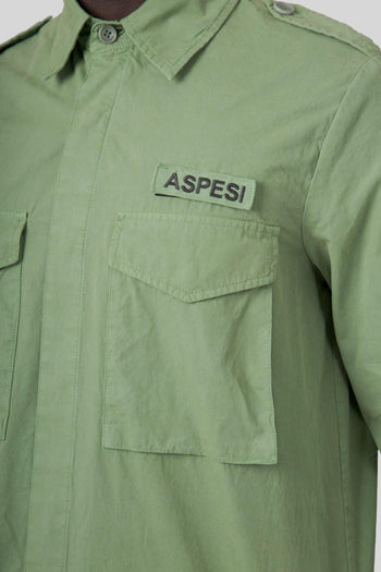 Camicia Field Shirt Pistacchio Uomo - 4