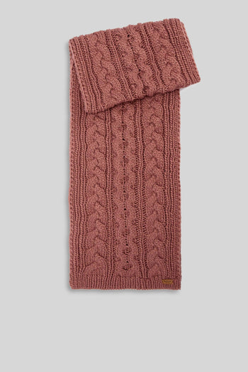 Set Cappello E Sciarpa Penshaw Rosa Antico Donna - 4