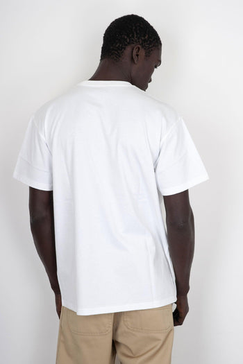 Wip T-shirt S/s Chase Bianco Uomo - 3