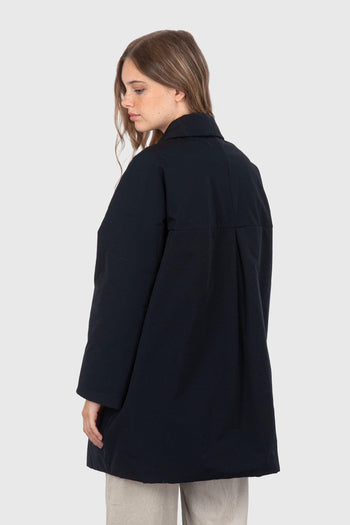 Cappotto Aveline Blu Navy Donna - 4